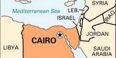 Mapa ng lokasyon cairo