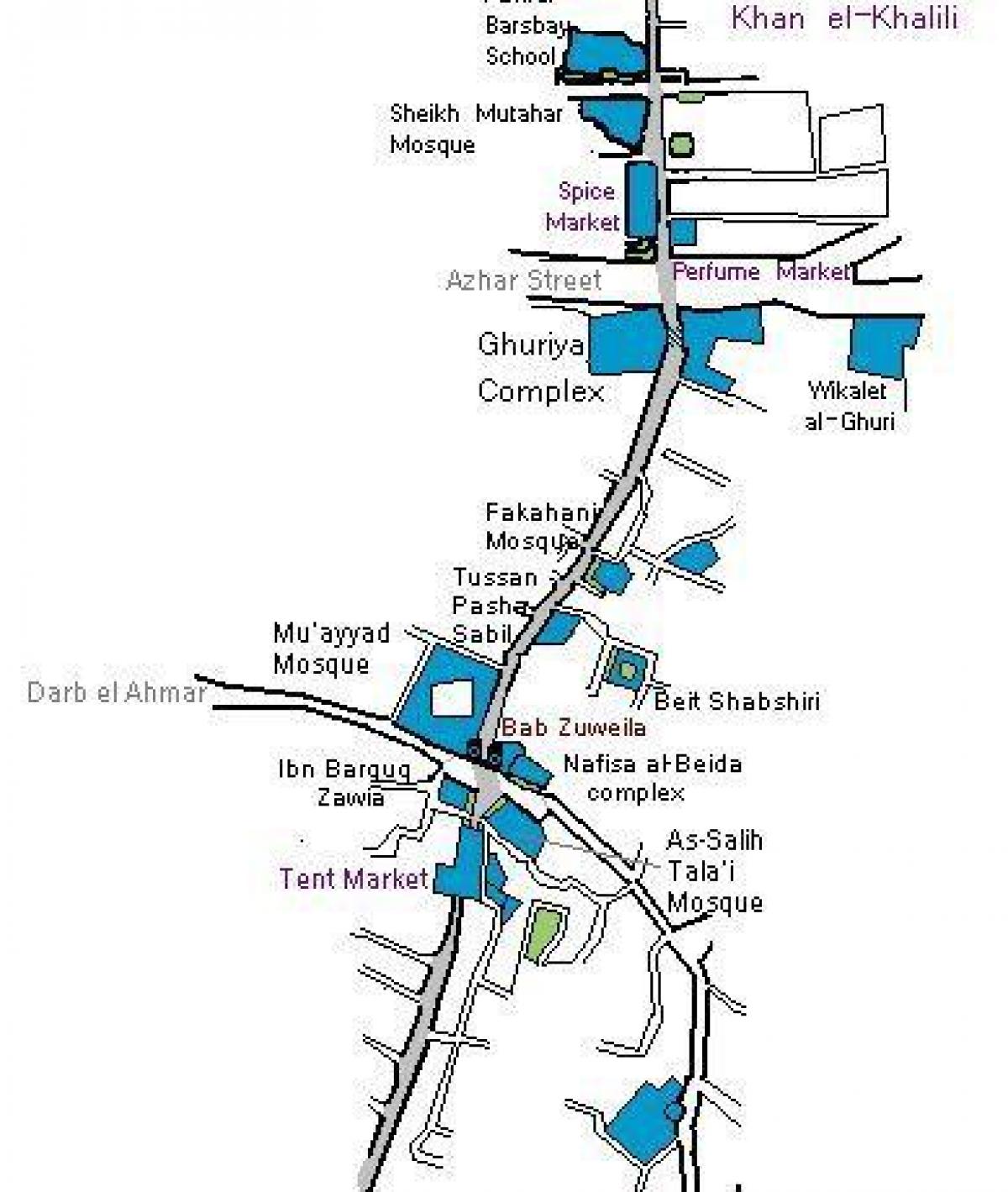khan el khalili palengke mapa